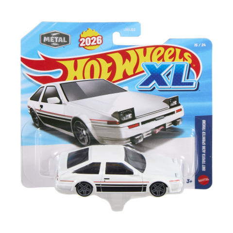 Avioane si Elicoptere jucărie - HOT WHEELS XL MASINUTA METALICA TOYOTA AE86 SPRINTER TRUENO 1987 SCARA 1 LA 43