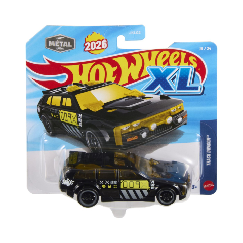 Avioane si Elicoptere jucărie - HOT WHEELS XL MASINUTA METALICA TRACK DWAGON SCARA 1 LA 43