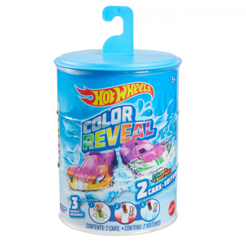 HOTWHEELS SET 2 MASINI CU CULORI SCHIMBATOARE SCARA 1:64 [5]