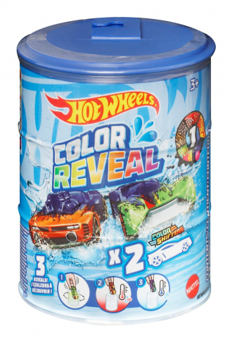 HOTWHEELS SET 2 MASINI CU CULORI SCHIMBATOARE SCARA 1:64 [8]