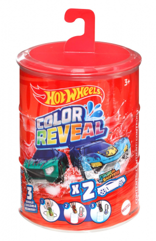 HOTWHEELS SET 2 MASINI CU CULORI SCHIMBATOARE SCARA 1:64 [7]