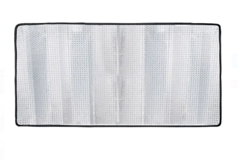 Casa si gradina - Husa de protectie din aluminiu pentru unitate exterioara aer conditionat, 95x47 cm