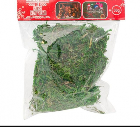 Iarba decorativa pentru activitati crafts,verde,30 grame [3]