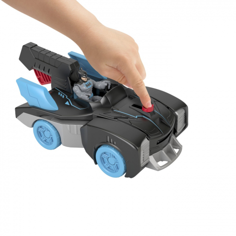 Imaginext Dc Super Friends Vehicul Cu Figurina Bat-Tech Batmobil [2]