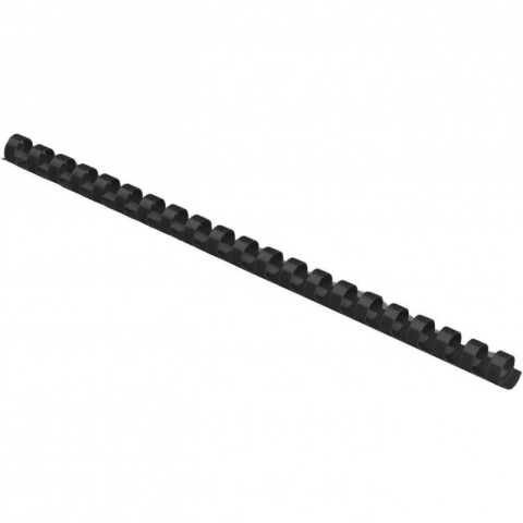 Papetarie & Birotica - Inele plastic pentru îndosariere Office Cover, 51 mm, negru, set 50 bucăți