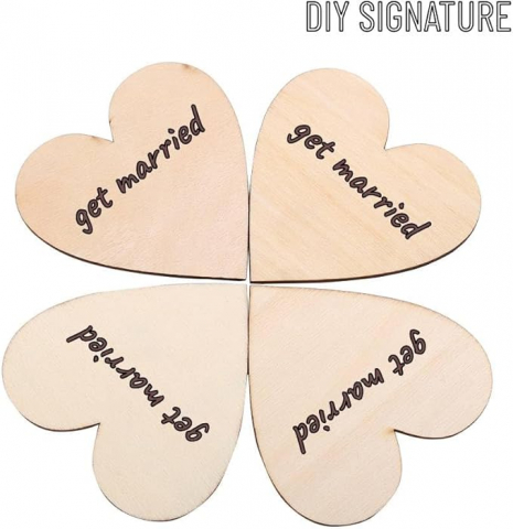 Inimioare din lemn pentru activitati crafts,natur,4x4 cm,20 bucati [1]