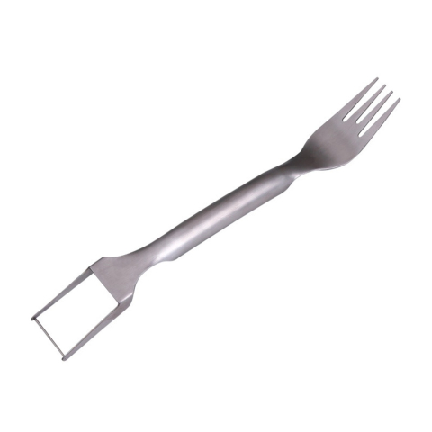 Ustensile de bucatarie - Instrument de taiat pepene verde 2 in 1, din otel inoxidabil