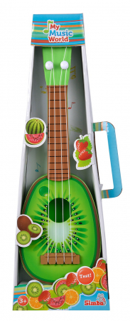 Jocuri si articole copii - Instrument Muzical Ukulele cu Design de Kiwi 