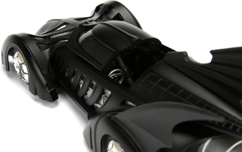 JADA DC SET BATMAN FOREVER FIGURINA BATMAN SI MASINUTA METALICA BATMOBILE SCARA 1 LA 24 [8]