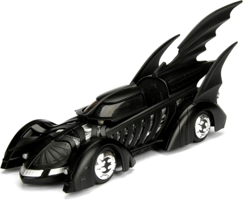JADA DC SET BATMAN FOREVER FIGURINA BATMAN SI MASINUTA METALICA BATMOBILE SCARA 1 LA 24 [3]