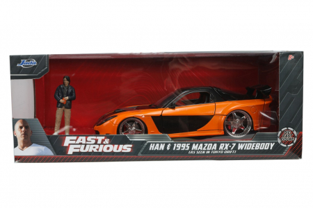 Jada Fast and Furious Mașinuță Metalică Mazda RX7 19cm [2]