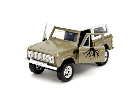 Jada Marvel Set Masinuta Metalica Ford Bronco Si Figurina Groot [6]