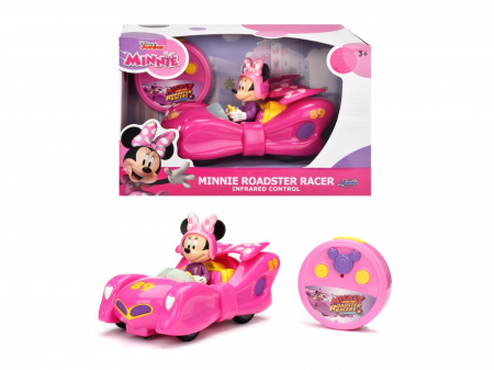 Masinute si vehicule cu telecomanda - Jada Mașinuță IRC Minnie Roadster Racer 19cm 