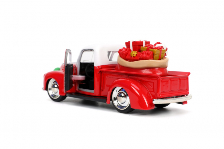 Jada Masinuta Metalica Christmas Themed 1941 Ford Pick Up Scara 1:32 [7]