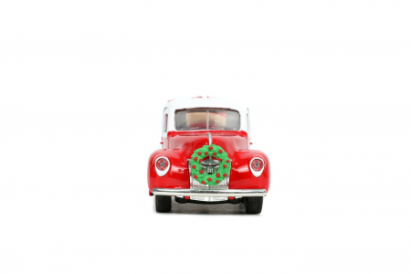 Jada Masinuta Metalica Christmas Themed 1941 Ford Pick Up Scara 1:32 [3]