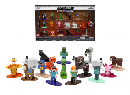 Jada Minecraft Set Multi Pack Nano Figurine Seria 8 [4]