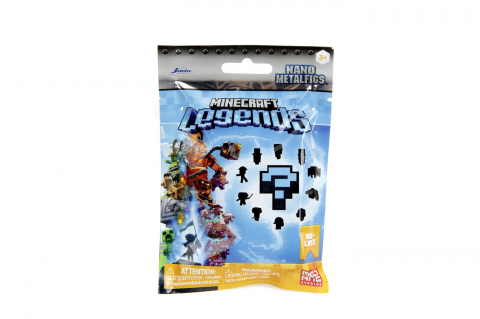 Jocuri si articole copii - JADA NANOFIGURINE METALICE MINECRAFT LEGENDS 4CM