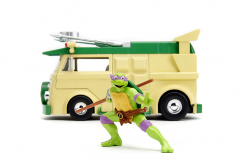 JADA NINJA SET FIGURINA DONATELLO SI VAGONUL DE PETRECERE 1:24 [3]
