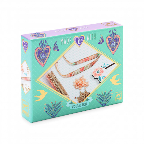 Jocuri si Jucarii Educative - Joc creativ primele mele Bratari cu margele tesute Miyuki,+10 ani