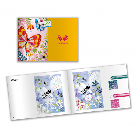 Joc creativ cu sclipici Fluturi [3]