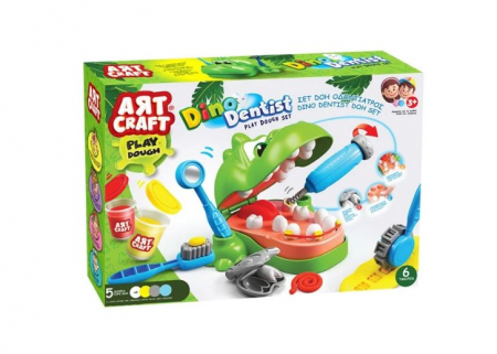 Plastilina - Joc creativ Dino la dentist