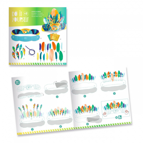 Joc creativ DIY Carnavalul Rio, Djeco [4]