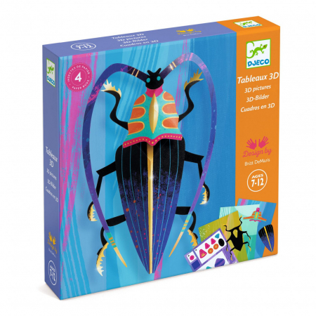 Jocuri si Jucarii Educative - Joc creativ Insecte stralucitoare
