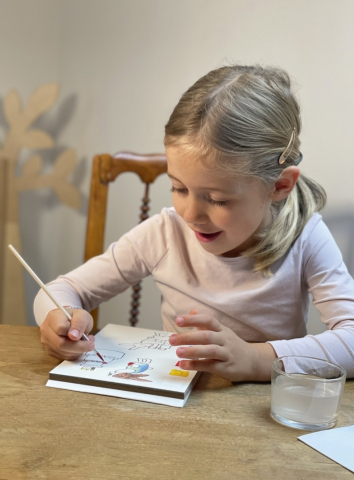 Joc creativ Magneti de colorat cu acuarela, Egmont Toys [1]