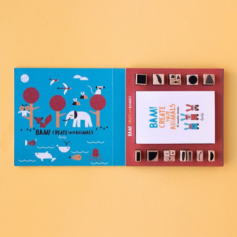 Joc creativ stampile Animale, Londji [3]