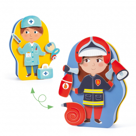 Jocuri si Jucarii Educative - Joc cu magneti Jobissimo Djeco