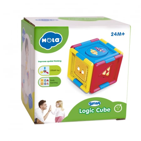 Jucarii de sortat si motricitate - Joc Cubul Logic 