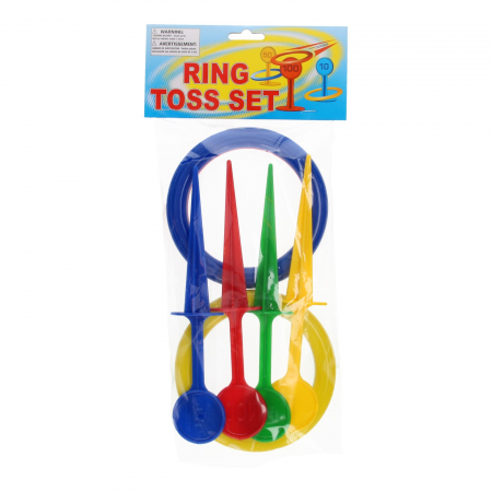 Joc de Aruncare cu Inele, 8 Piese, Plastic, +4 Ani [1]