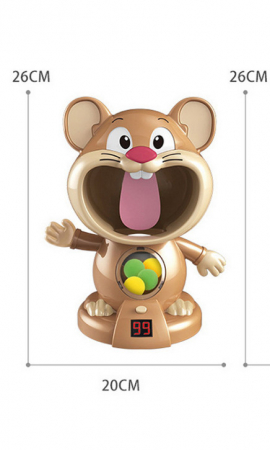 Joc de aruncat la tinta cu sunete si lumini-Loveste Hamsterul [3]