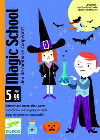 Jocuri si Jucarii Educative - Joc de carti Djeco Scoala de magie