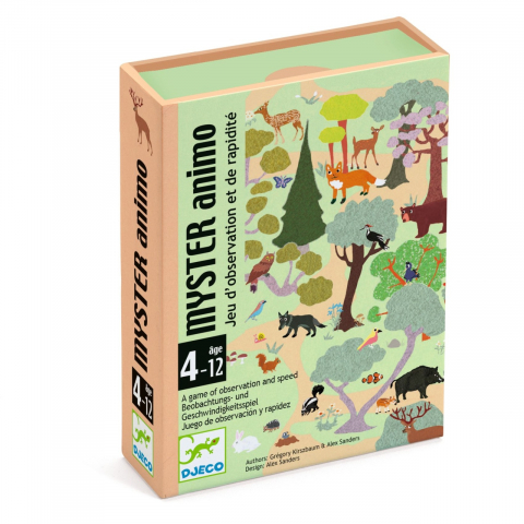 Jocuri si Jucarii Educative - Joc de carti Myster animo, Djeco