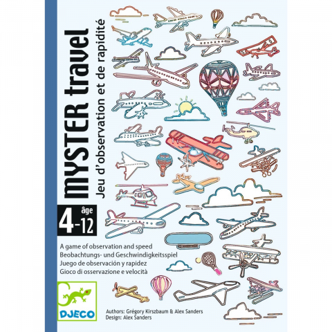 Joc de carti Myster travel, Djeco [1]