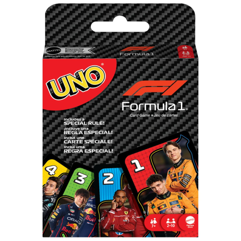 Jocuri de societate - JOC DE CARTI UNO FORMULA 1