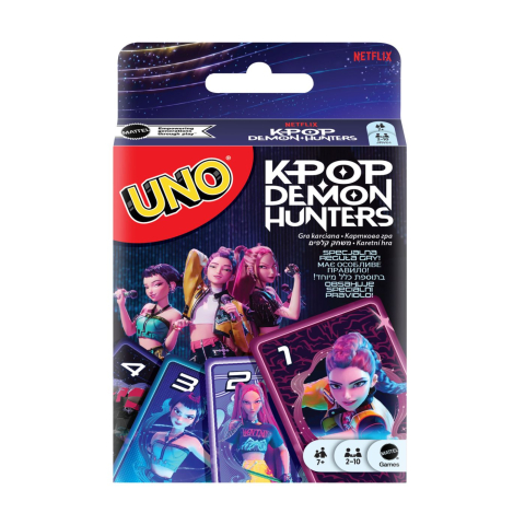 Jocuri si Jucarii Educative - JOC DE CARTI UNO K POP VANATORI DE DEMONI