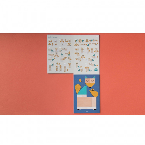 Joc de imaginatie si constructie-Vulpea si soricelul,+4 ani [2]