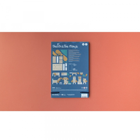 Joc de imaginatie si constructie-Vulpea si soricelul,+4 ani [4]