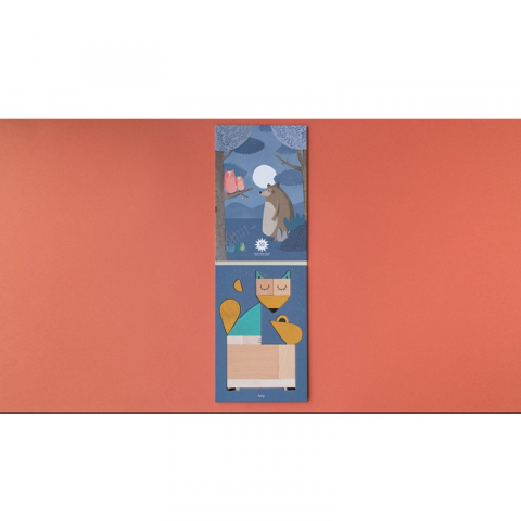 Joc de imaginatie si constructie-Vulpea si soricelul,+4 ani [1]