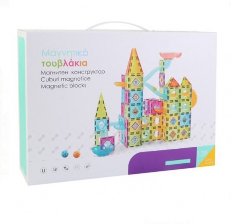 Joc de constructie magnetic-139 piese [2]