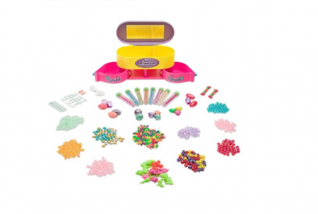 Jocuri si jucarii creative - Joc de creatie- Kit de confectionare  bijuterii cu accesorii incluse