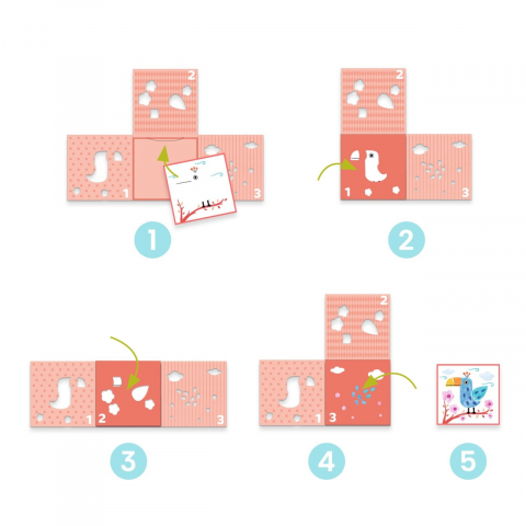 Joc de desen cu sablon, Djeco [4]