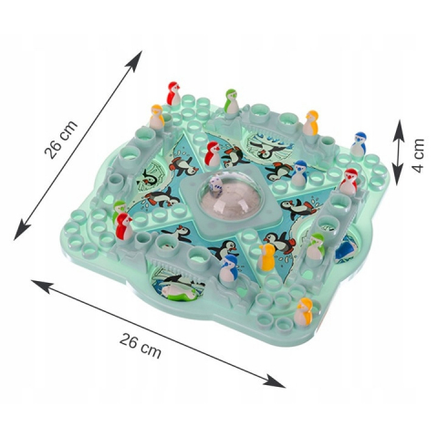 Joc de familie Pinguini Veseli,2-4 jucatori, 26x26x4 cm, +4 ani [5]