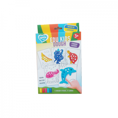 Produse art & craft-Lucru manual - Joc de indemanare cu plastilina, Lovin'Do - Edu Kids - Ocean