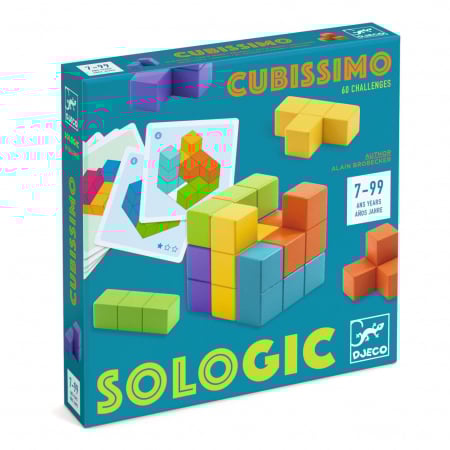 Jocuri si jucarii educative - Joc de logica Cubissimo Djeco