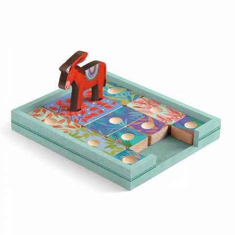 Jocuri si Jucarii Educative - Joc de logica Magarul rosu, Djeco