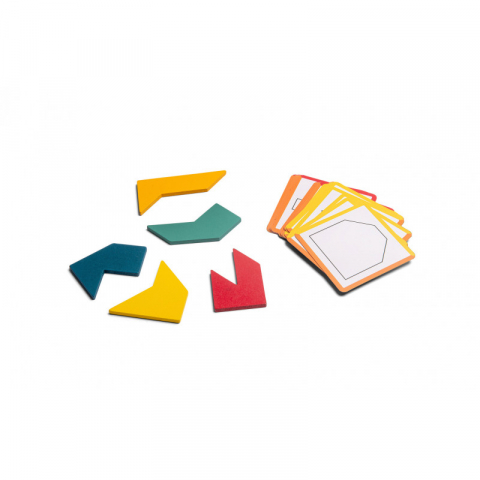 Joc de logica Pointy Puzzle cu cutie metalica de depozitare,+8 ani [1]