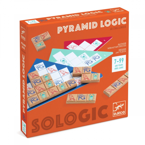 Jocuri si Jucarii Educative - Joc de logica Pyramid, Djeco